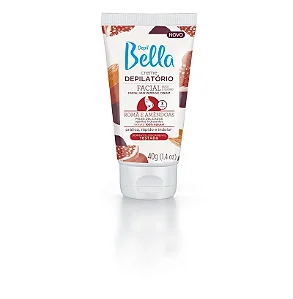 CREME DEPILATORIO FACIAL DEPILBELLA ROMA E AMENDOAS 40G