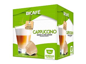 Cápsula de Cappuccino para máquinas Dolce Gusto* (16 Bebidas)