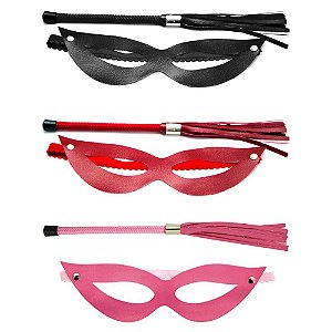 Kit Tiazinha com Chicotinho Dominatrixxx Kit Tiazinha com Chicotinho Dominatrixxx