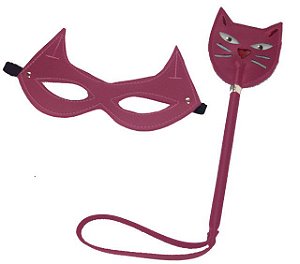 Kit Gatinha com Chibata e Máscara Dominatrixxx Kit Gatinha com Chibata e Máscara Dominatrixxx