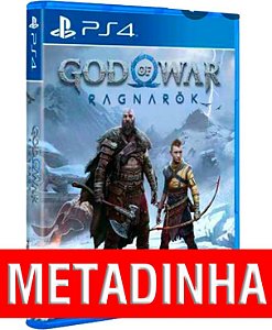 God of War Ragnarok - PS4 + Brinde Chaveiro (pré-venda) [METADINHA] a outra metade você só paga quando o jogo chegar.