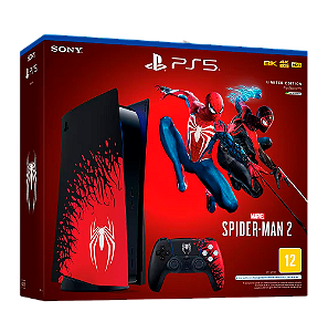 Playstation 5 - Bundle Spiderman2 Edição Limitada  (versão com disco).
