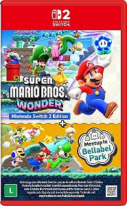 Super Mario Bros. Wonder + Meetup in Bellabel Park - Nintendo Switch 2 (mídia física)