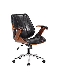 Cadeira Diretor Kopenhagen Preta