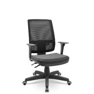 Cadeira Ergonômica Brizza Back Plax Braços Reguláveis