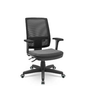 Cadeira Ergonômica Brizza Back Plax Plus Braços 3D