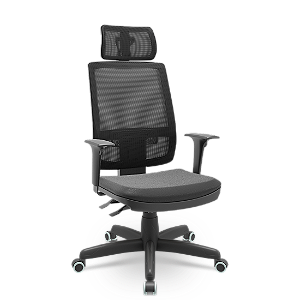 Cadeira Ergonômica Brizza Presidente Back Plax
