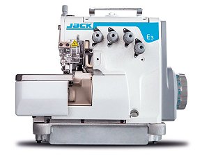 Maquina de Costura Overlock Ponto Cadeia Direct Drive (Overlock 4 fios) E3-4 - Jack