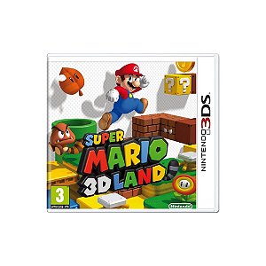 Jogo Super Mario 3D Land Europeu (Sem Capa) - 3DS - Usado