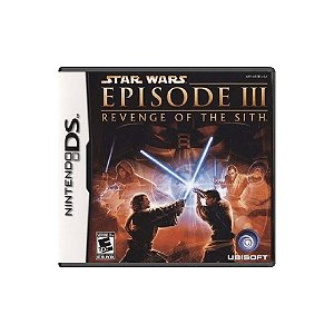 Jogo Star Wars Episode III Revenge of the Sith - DS - Usado