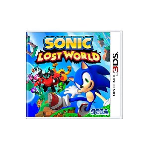 Jogo Sonic Lost World - 3DS - Usado