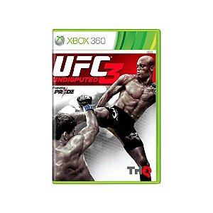 Jogo UFC Undisputed 3 - Xbox 360 - Usado*