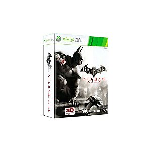 Jogo Batman Arkham City + HQ Batman Detetive - Xbox 360 - Usado*