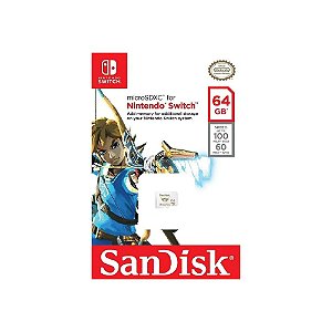 Cartão de Memória 64GB SanDisk - Switch