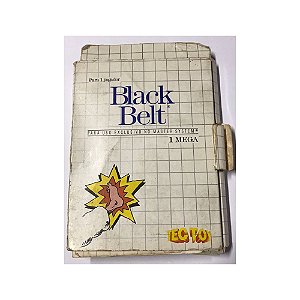 Jogo Black Belt - Master System - Usado*