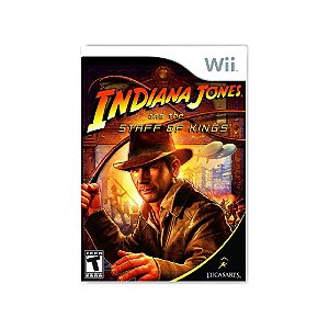 Jogo Indiana Jones and the Staff of Kings - WII - Usado