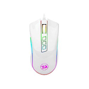 Mouse Gamer Redragon Cobra Lunar White RGB - M711