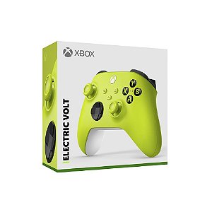 Controle Sem Fio Xbox Electric Volt - Series X S One - Verde