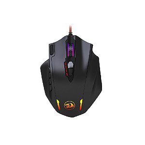 Mouse Redragon Gamer Impact Preto RGB M908