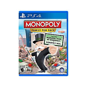 Jogo Monopoly Family Fun Pack - PS4 - Usado