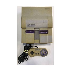 Console Super Nintendo (Manchado) - Nintendo - Usado