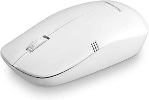 Mouse Sem Fio 2.4 GHz USB Branco Multilaser MO286