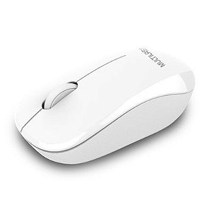 Mouse Sem Fio 2.4 GHz USB Branco Power Save Multilaser MO310