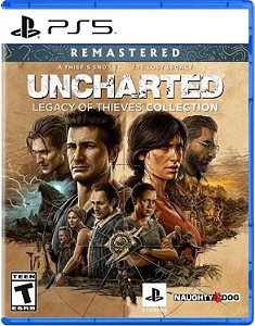 Jogo Uncharted Coleção Legado dos Ladrões - PS5