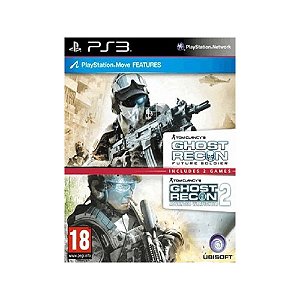 Jogo Tom Clancys Ghost Recon + Ghost Recon 2 - PS3 - Usado*