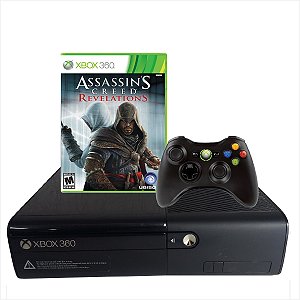 Console Xbox 360 Super Slim 250GB + Jogo Batman Arkham City GOTY - Usado - Promo