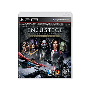 Jogo Injustice Gods Among Us Ultimate Edition - PS3 - Usado