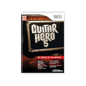 Jogo Guitar Hero 5 - Wii - Usado