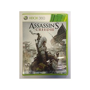 Jogo Assassins Creed III - Xbox 360 - Usado