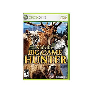 Jogo Cabela's Big Game Hunter - Xbox 360 - Usado