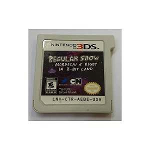Jogo Regular Show Mordecai & Rigby in 8-Bit Land (Sem Capa) - Nintendo 3DS - Usado