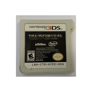 Jogo Transformers Rise Of The Dark Spark (Sem Capa) - 3DS - Usado