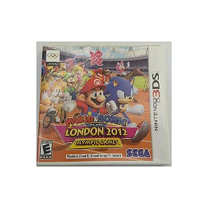 Jogo Mario e Sonic At The London 2012 Olympic Games - Nintendo 3DS - Usado