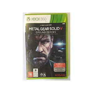 Promo30 - Jogo Metal Gear Solid V Ground Zeroes - Xbox 360 - Usado