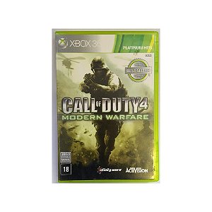 Jogo Call of Duty 4 Modern Warfare - Xbox 360 - Usado