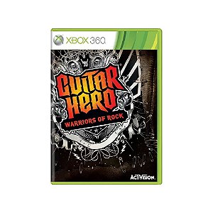 Jogo Guitar Hero: Warriors Of Rock - Xbox 360 - Usado