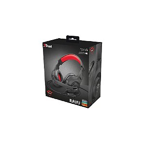 Headset Gamer Trust Ravu Black (GXT 307)