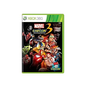 Jogo - Marvel Vs. Capcom 3 Fate of Two Worlds - Xbox 360 - Usado