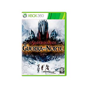 Jogo - O Senhor dos Anéis Guerra no Norte - Xbox 360 - Usado