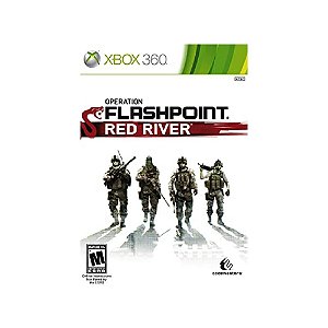 Jogo -  Operation Flashpoint Red River - Xbox 360 - Usado