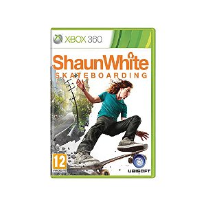 Jogo - Shaun White Skateboarding - Xbox 360 - Usado