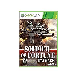 Jogo - Soldier Of Fortune Payback - Xbox 360 - Usado