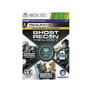 Jogo - Tom Clancy's Ghost Recon Trilogy - Xbox 360 - Usado