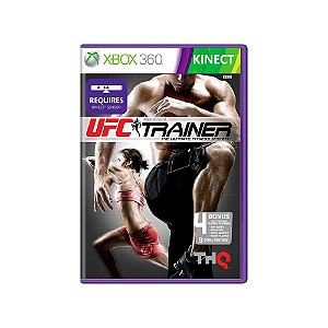 Jogo - UFC Personal Trainer The Ultimate Fitness System - Xbox 360 - Usado