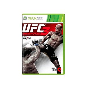 Jogo - UFC Undisputed 3 - Xbox 360 - Usado