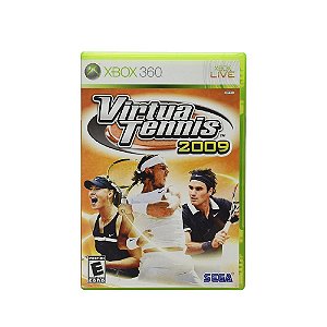 Jogo - Virtua Tennis 2009 - Xbox 360 - Usado